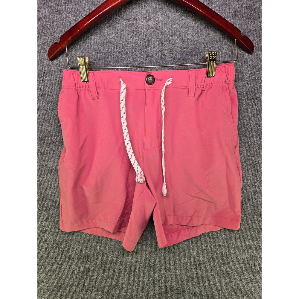 Chubbies Everywear Shorts Mens Small Pink Salmon 5.5 Inseam Stretch Casual Short